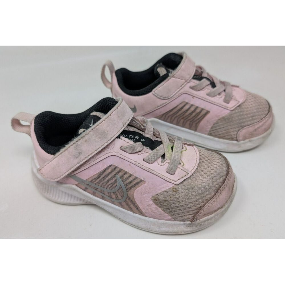Nike Toddler Pink Downshifter 11 Athletic Sneaker Cz3967-605 Girls Size 7c